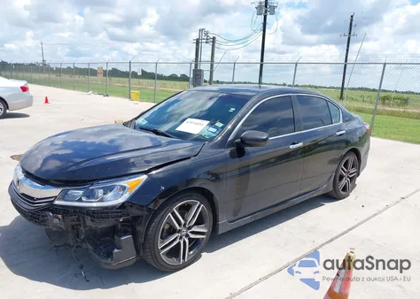 2016 Honda Accord Sport из США, поврежденный, VIN 1HGCR2F57GA117257